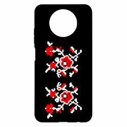 Чехол для Xiaomi Redmi Note 9 5G/Redmi Note 9T Квітковий орнамент - PrintSalon