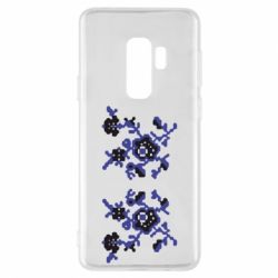 Чехол для Samsung S9+ Квітковий орнамент - PrintSalon