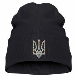 Дитяча шапка Квітучий герб України