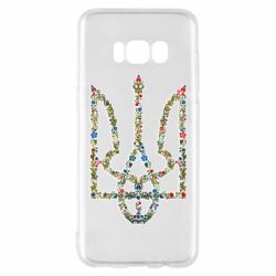 Чехол для Samsung S8 Квітучий герб України