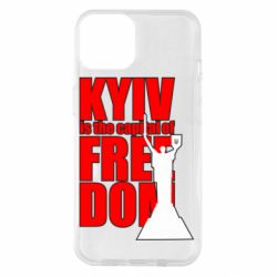 Чехол для iPhone 14 Kyiv capital of freedom
