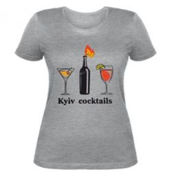 Женская футболка Kyiv Coctails - PrintSalon
