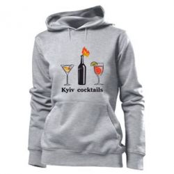 Женское худи Kyiv Coctails - PrintSalon