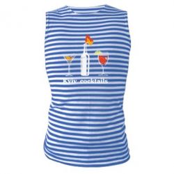 Майка-тельняшка Kyiv Coctails - PrintSalon