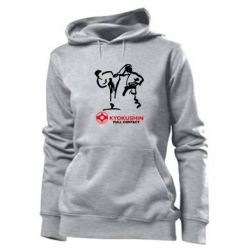 Худі жіноче Kyokushin Full Contact - PrintSalon