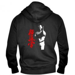 Чоловіче худі на блискавці Kyokushin Kanku Master - PrintSalon