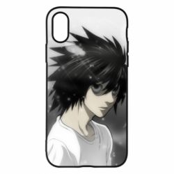Чехол для iPhone X/Xs L Lawliet - PrintSalon
