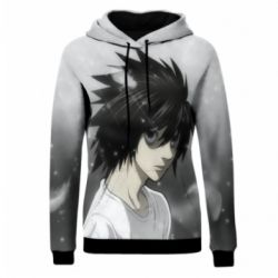 Жіноче 3D худі L Lawliet-PrintSalon Жіноче 3D худі L Lawliet