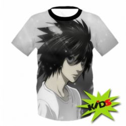 Детская 3D футболка L Lawliet - PrintSalon