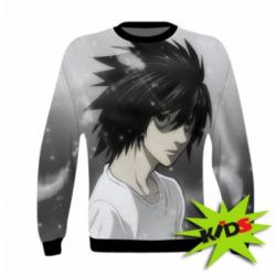 Детский 3D свитшот L Lawliet - PrintSalon