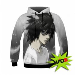Детское 3D худи L Lawliet - PrintSalon