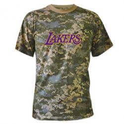 Камуфляжна футболка LA Lakers - PrintSalon