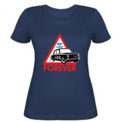 Жіноча футболка lada forever - PrintSalon