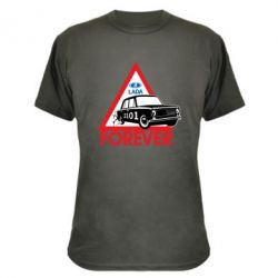 Камуфляжная футболка lada forever