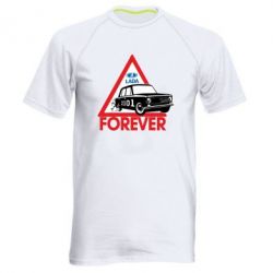 Чоловіча футболка для спорту lada forever - PrintSalon
