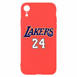 Чехол для iPhone XR Lakers 24 - PrintSalon