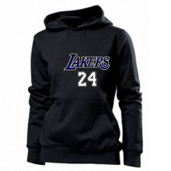 Женское худи Lakers 24 - PrintSalon