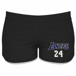 Женские шорты Lakers 24 - PrintSalon
