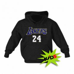 Детское худи Lakers 24 - PrintSalon