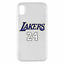 Чохол для iPhone X/Xs Lakers 24