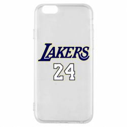 Чехол для iPhone 6/6S Lakers 24 - PrintSalon