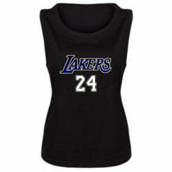 Женская майка Lakers 24 - PrintSalon