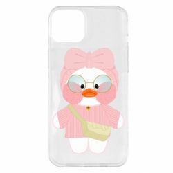 Чехол для iPhone 14 Plus Лалафанфан в свитере - PrintSalon