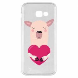 Чохол для Samsung A5 2017 Lama with heart - PrintSalon