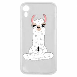 Чохол для iPhone XR Lama Yoga - PrintSalon
