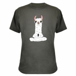 Камуфляжна футболка Lama Yoga - PrintSalon