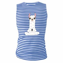 Майка-тільняшка Lama Yoga - PrintSalon
