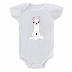 Дитячий бодік Lama Yoga - PrintSalon