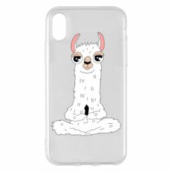 Чохол для iPhone X/Xs Lama Yoga - PrintSalon