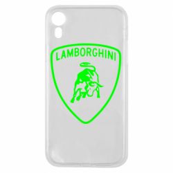 Чехол для iPhone XR Lamborghini Auto - PrintSalon