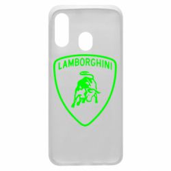Чехол для Samsung A40 Lamborghini Auto - PrintSalon