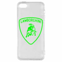 Чехол для iPhone5/5S/SE Lamborghini Auto - PrintSalon
