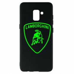 Чехол для Samsung A8+ 2018 Lamborghini Auto - PrintSalon