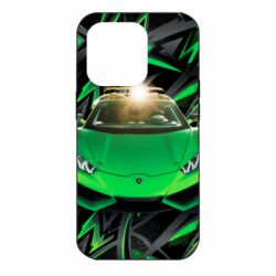 Чехол для iPhone 14 Pro Lamborghini Huracan - PrintSalon