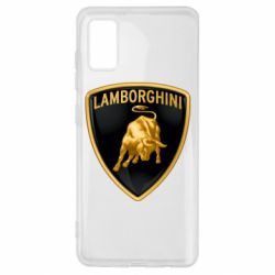 Чохол для Samsung A41 Lamborghini Logo-PrintSalon Чохол для Samsung A41 Lamborghini Logo