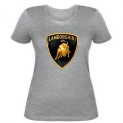 Жіноча футболка Lamborghini Logo - PrintSalon