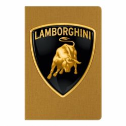 Блокнот з принтом Lamborghini Logo - PrintSalon