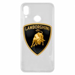 Чохол для Huawei P Smart Plus 2018 Lamborghini Logo - PrintSalon
