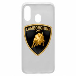 Чохол для Samsung A40 Lamborghini Logo - PrintSalon