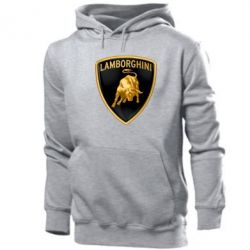 Чоловіче худі Lamborghini Logo - PrintSalon