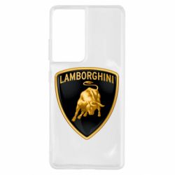 Чохол для Samsung S21 Ultra Lamborghini Logo - PrintSalon
