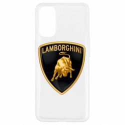 Чохол для Oppo Reno 4Lamborghini Logo - PrintSalon