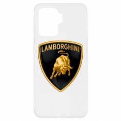 Чохол для Oppo Reno 5 Lite Lamborghini Logo - PrintSalon