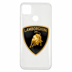 Чохол для Xiaomi Redmi 9c Lamborghini Logo - PrintSalon