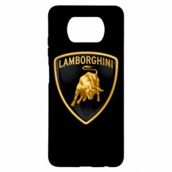 Чохол для Xiaomi Poco X3 Lamborghini Logo - PrintSalon
