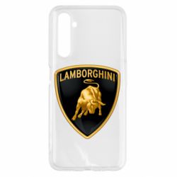 Чохол для Realme 6 Lamborghini Logo - PrintSalon